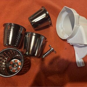 KitchenAid Silver and White Party Supply Set